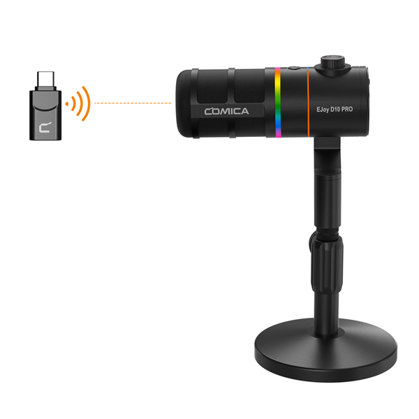 【美品】COMICA EJoy D10 Pro(黒) ☘️ Comica Ejoy D10 PRO😆 Wireless dynamic microphone! This is